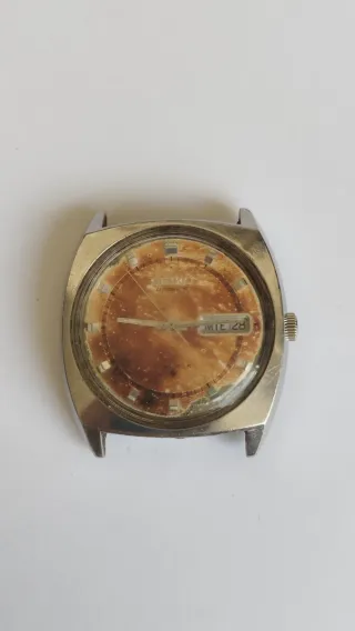Reloj Seiko 5 automático, 6309-8080, trabajando