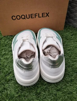 Coqueflex Combi (horma plus) Verde/Blanco