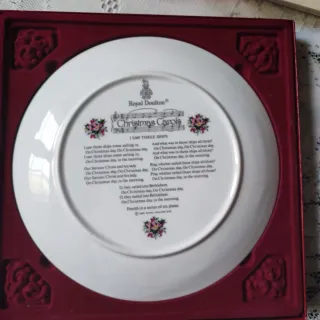 🇬🇧 Piatto Royal Doulton Christmas Carols