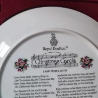 🇬🇧 Piatto Royal Doulton Christmas Carols