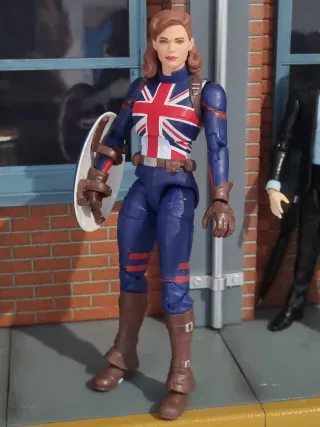 Capitana Carter Marvel Legends Figura