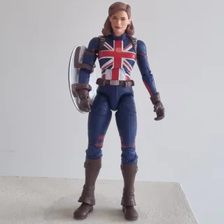 Capitana Carter Marvel Legends Figura