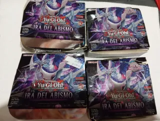 4 Scatole Carte Yu-Gi-Oh! Collezione