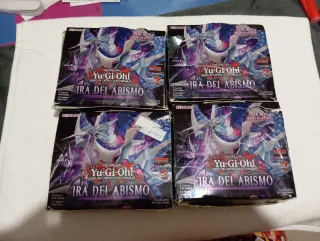 4 Scatole Carte Yu-Gi-Oh! Collezione