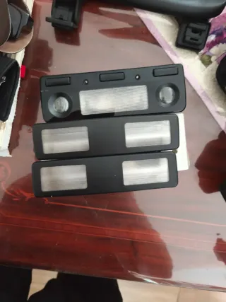 Parasoles, luces y agarraderas negras de BMW e39