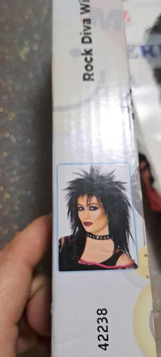 Parrucca Erini Nera +Parrucca donna