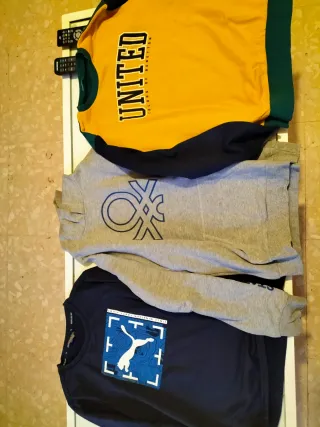 Lote 3 sudaderas niño