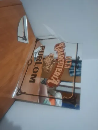 Cartel Espejo Vintage Charcutería Purlom