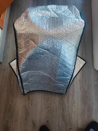 Silla coche Besafe con funda y espejo