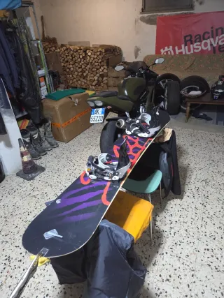 Nitro Slash Snowboard 163 ,con attacchi!!!