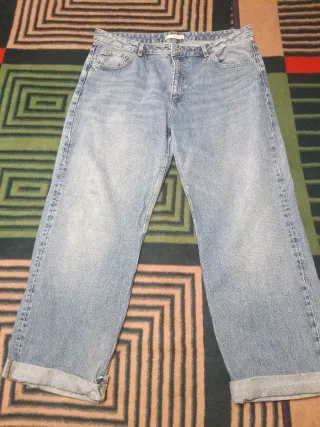 Pantalón vaquero Mango ancho