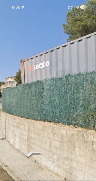 terreno vallado y con luz dado de alta