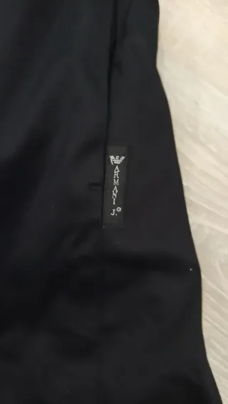 Mini Abito Nero Armani Jeans