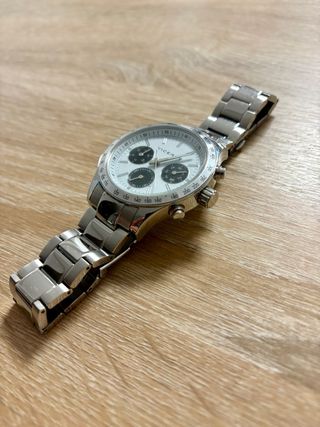 Reloj Viceroy Cronógrafo Plata y Blanco