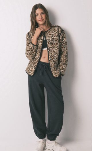 Chaqueta reversible animal print Women'secret