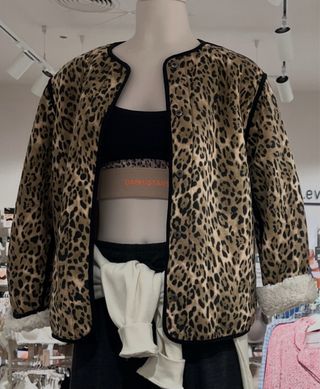Chaqueta reversible animal print Women'secret