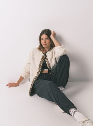 Chaqueta reversible animal print Women'secret