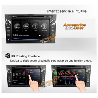 RADIO GPS 2 DIN 7 PULGADAS HD ESPECÍFICO PARA HON