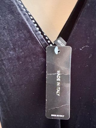 Vestido largo terciopelo con pedrería