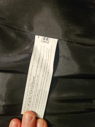 Cappottino Sandro donna nero taglia m 44 italiana