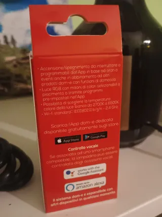 Lampadina smart Beghelli E14 RGB Wi-Fi