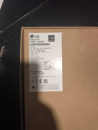 Portátil LG Gram 17 Intel Core