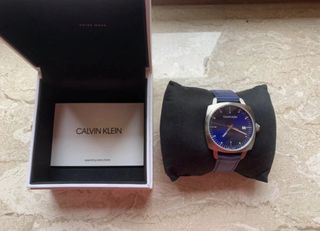 Orologio Calvin Klein Blu/Argento