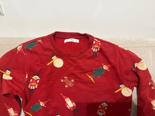 Jersey Navidad Niño Rojo 9-10 años