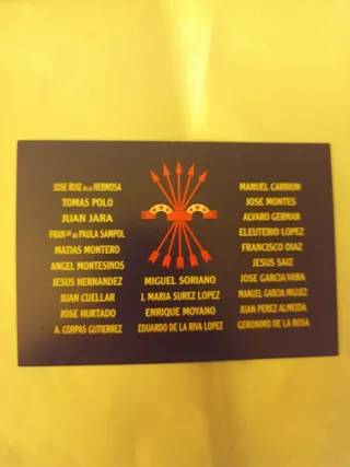 Imán Nevera Telón Caídos Falange