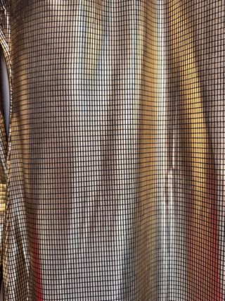 Vestido fiesta dorado ajustado