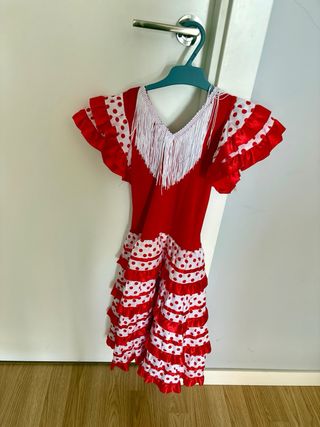 Vestido Flamenca niña 4-6 años