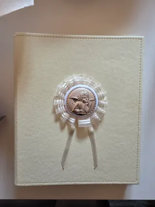 Album Ardé similpelle placca argento