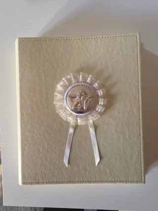 Album Ardé similpelle placca argento