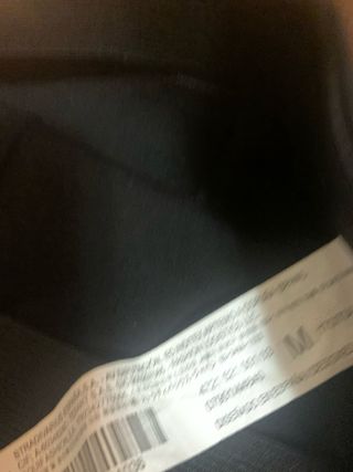 Minifalda entallada Stradivarius negra