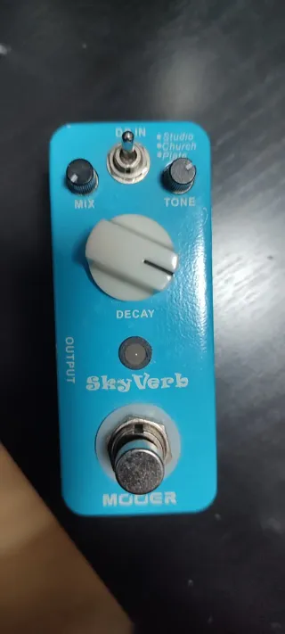 Mooer SkyVerb Pedal Reverb Azul