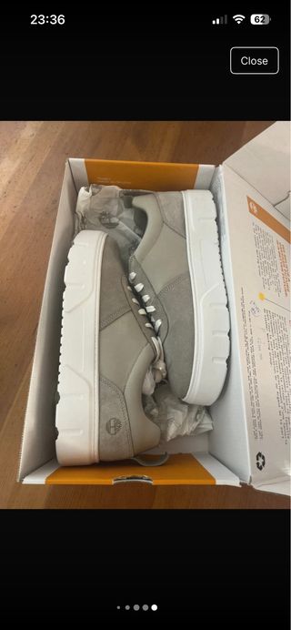 Zapatillas Timberland grises mujer