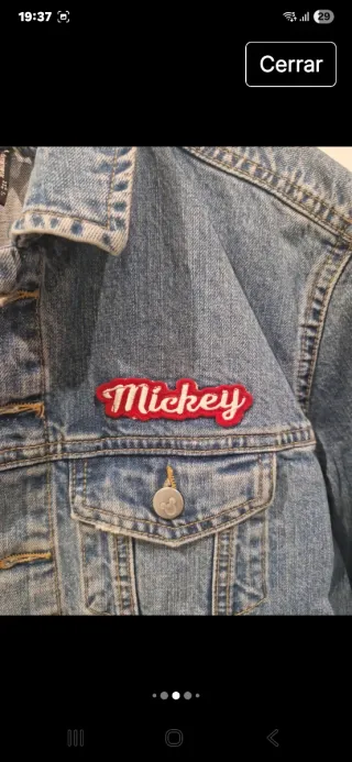 Chaqueta vaquera Zara Disney