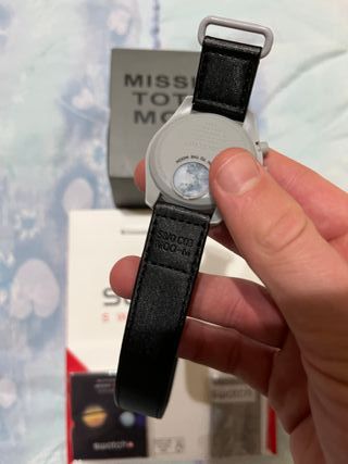 Omega x Swatch Mission to the Moon Nero