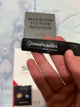 Omega x Swatch Mission to the Moon Nero