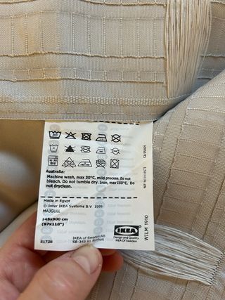 Cortina Ikea Majgull gris (pack 2)