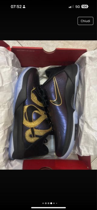 Scatola Nike Kobe 50 Protro