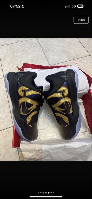 Scatola Nike Kobe 50 Protro