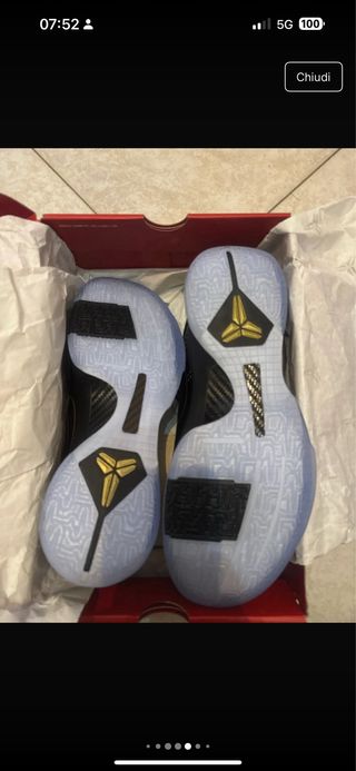 Scatola Nike Kobe 50 Protro