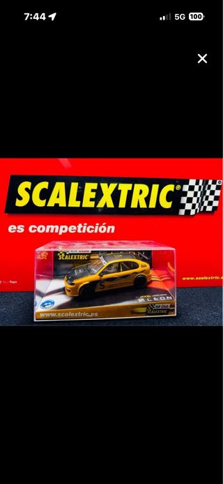 Scalextric para Javier