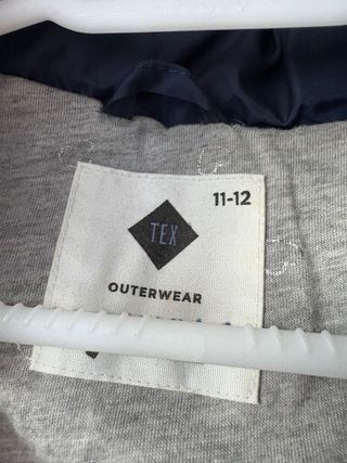 Chaleco acolchado niña azul marino