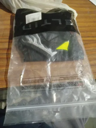 Maillot Ciclismo Eltin Gris y Amarillo