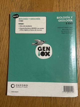 Biología y Geología 3º ESO. Libro del estudiant...