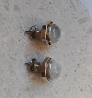 Orecchini Argento 925 Pietra di Luna