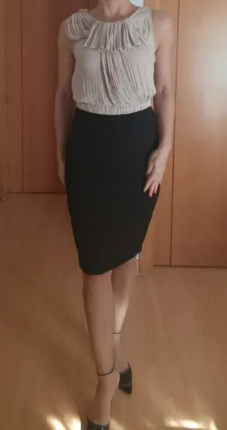 Conjunto Zara Top y Falda