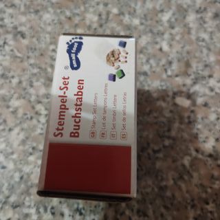 Set timbrini small foot con lettere